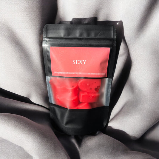 Sexy red was melt shapes , eco soya wax , scented wax